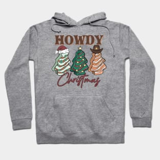 Howdy Christmas Tree Candies Hoodie